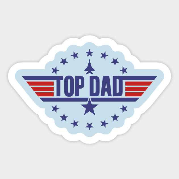 Top Dad Sticker by armanyoan